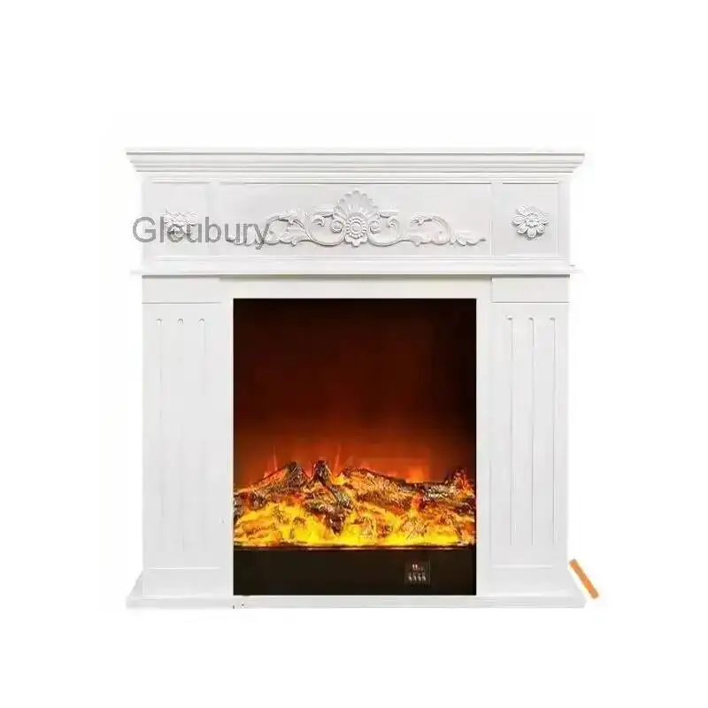 

Decoration Wooden Room Living Fireplace White French Narrow Living Room Cabinet Modern Narrow Vetrina Esposizione Furniture Home