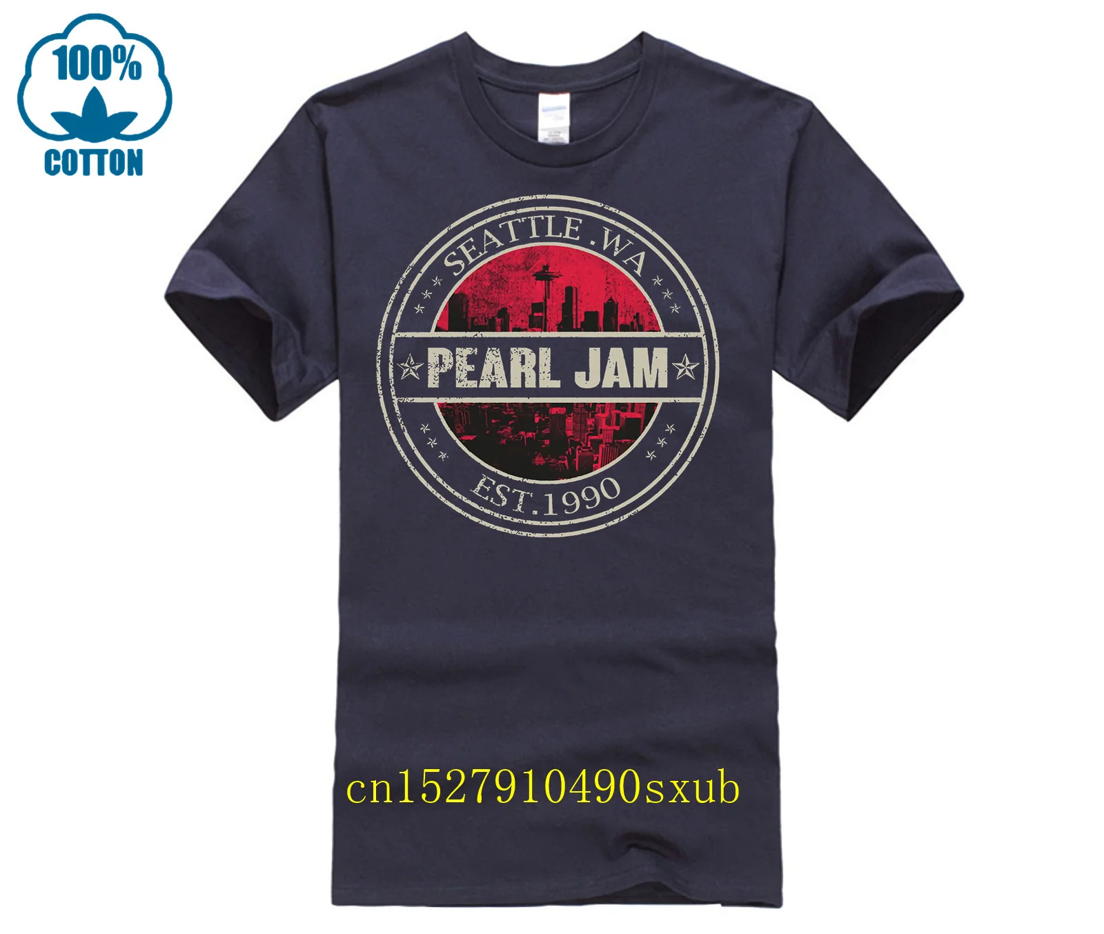 man t shirt Seattle Wa Pearl Jam Est 1990 Shirt woman tee