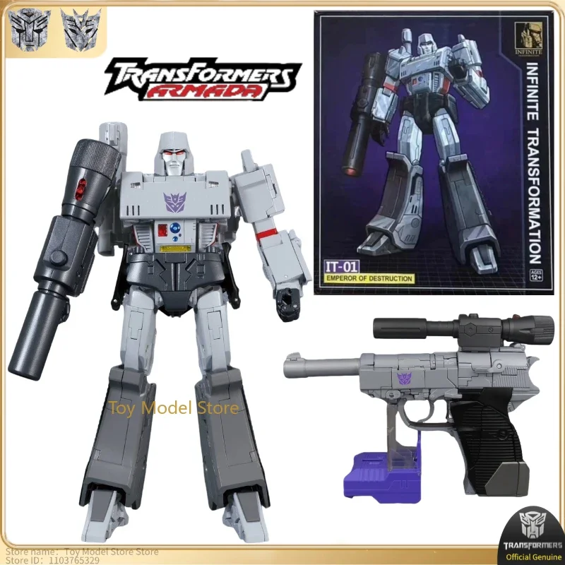 In Stock Transformers Masterpiece IT-01 MP-36 Ko Decepticons Megatron Action Figures Collectible Popular Super Popular Toy Gifts