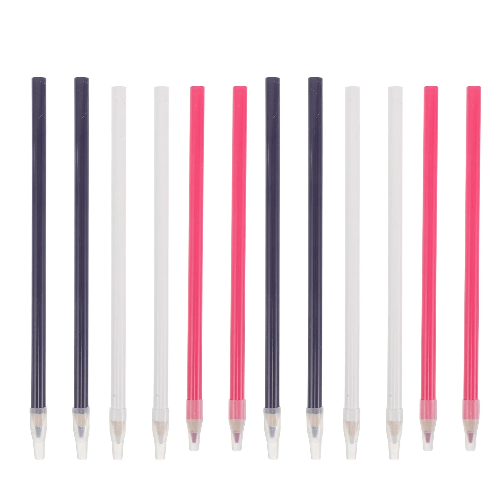 

12Pcs Washable Fabric Marking Pens Colored Sewing Pencils for Clothing Design Tailor Chalk Quilting Scrapbooking Seam Marker