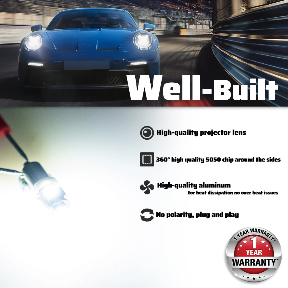 ل 2009-2015 BMW X1 E84 نماذج السقف البانورامية الكهربائية الداخلية الأبيض الخلفي القراءة مصابيح كهربائية BAX9S H6W 64132