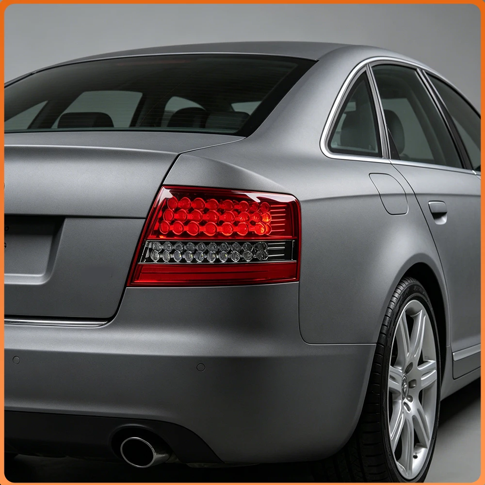 

Высококачественные светодиодные задние фонари Plug and Play с анимацией при запуске, комплект для модернизации задних фар для Audi A6 2005-2008
