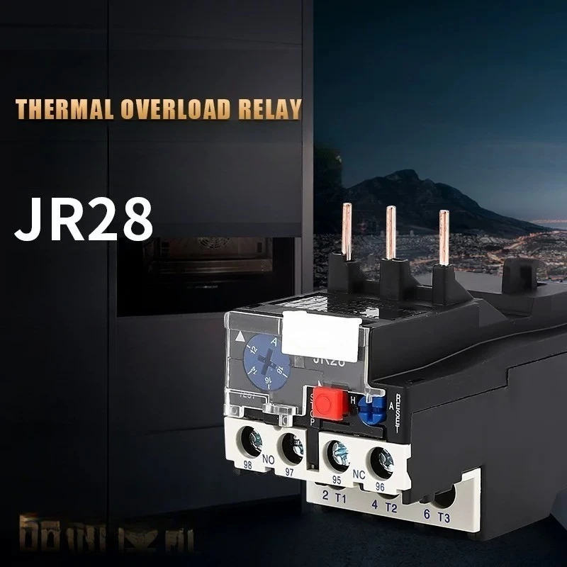 JR28‑25 JR28‑93 Thermal Overload Relay Motor Overload Phase‑Loss Protection Relay Manual Auto Reset