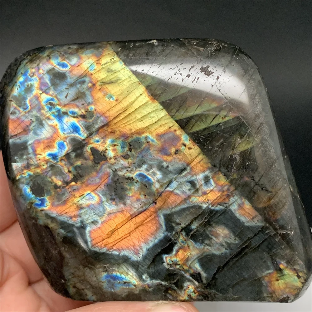 

Натуральные потрясающие фиолетовые полосы, светлые образцы лабрадорита, стоячие желтые, синие световые украшения из лабрадора, целебные бусины, подвески