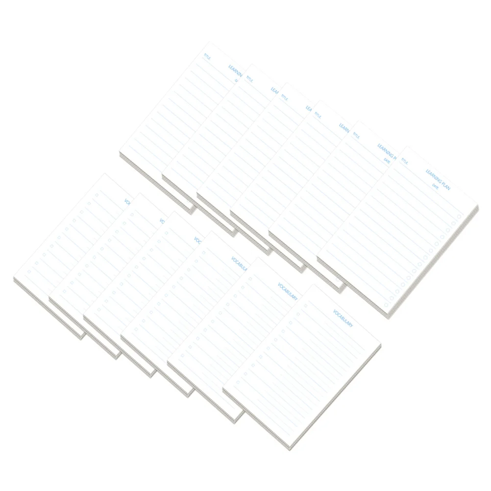 

12 Books Note Pads Word Memo Notebook Small Blank Notebooks Notepad Childrens Work