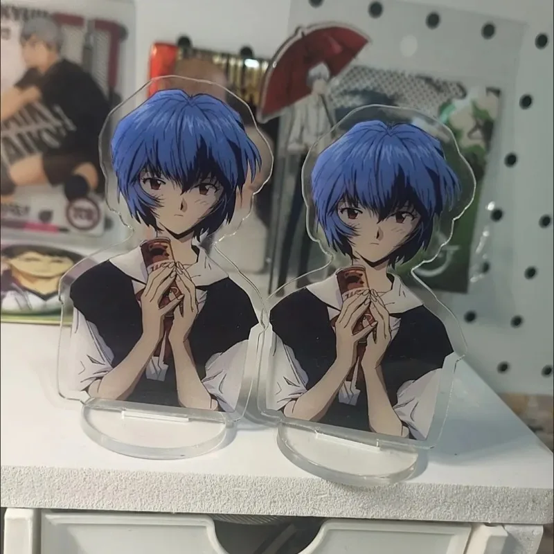 

Asuka Langley Soryu Acrylic Standing Sign EVA Anime Peripherals Office Desktop Cute Ornament Cartoon Anime Humanoid Portrait