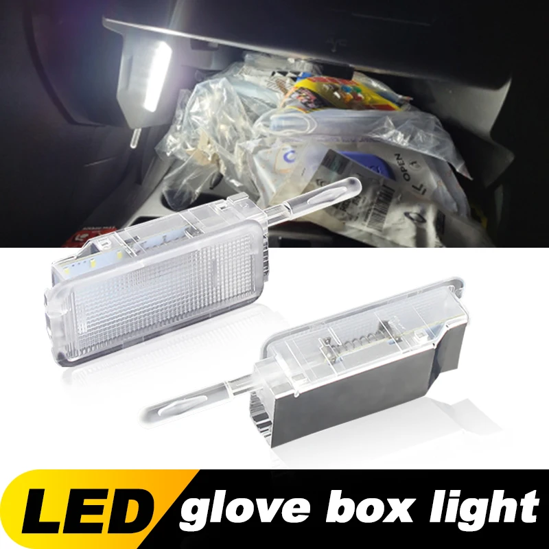 1pc/2pcs OEM# 6362 N6 Led Interior Glove Box Light Luggage Lamp for Citroen C2 C3 Picasso Pluriel C4 C5 C6 C8 DS3 Dispatch Saxo