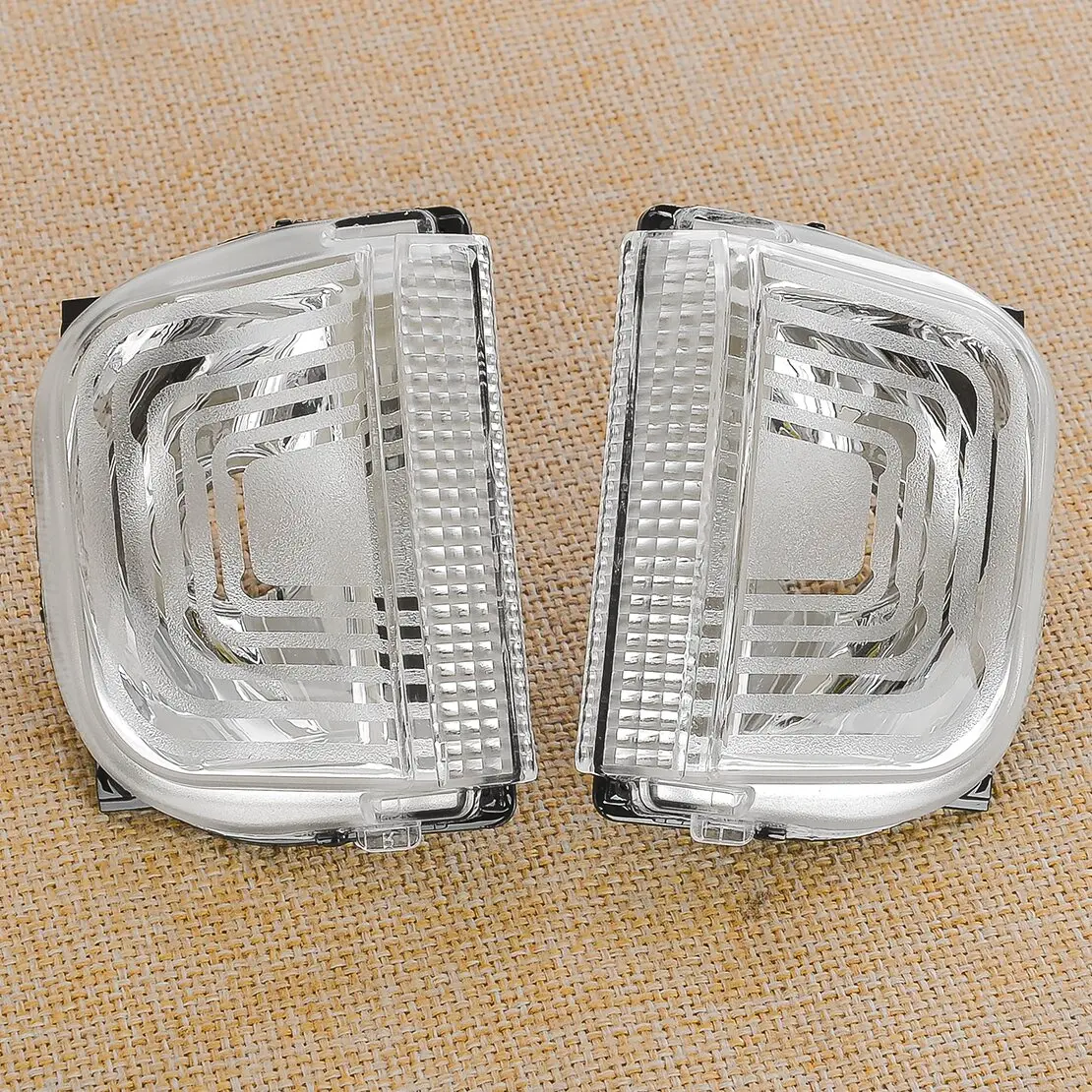 9109064700 9109064600 1 Pair Left & Right Side Rearview Mirror Turn Signal Light Lens Fit For Mercedes-Benz Sprinter 2018-2024