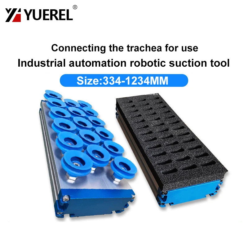 Integrated Industrial Robot Sorting Pneumatic Sponge Vacuum Palletizing Suction Cup With Strong Suction And Check Valve