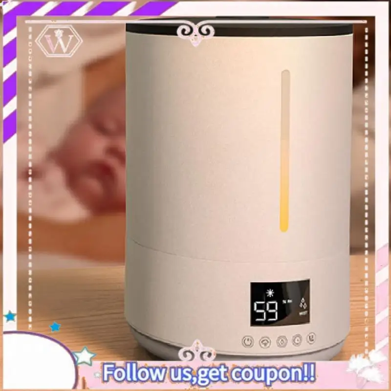 

Premium 4L Humidifiers For Bedroom Room Sufficient Fog Air Diffuser Desktop Atomizer Humidifier Essential Oil Diffuser EU Plug D