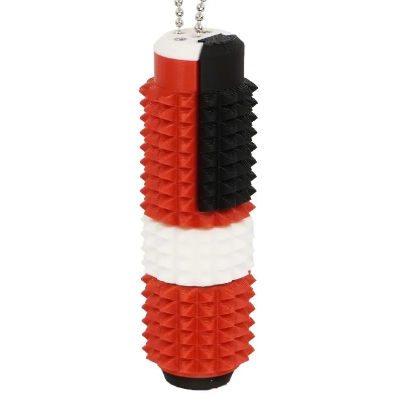 Portable Spiked Stress-Relief Fidget Roller With Barbed Stress-Relief Fingertip Massager Fidget Rotatable Stress Anxiety Gift