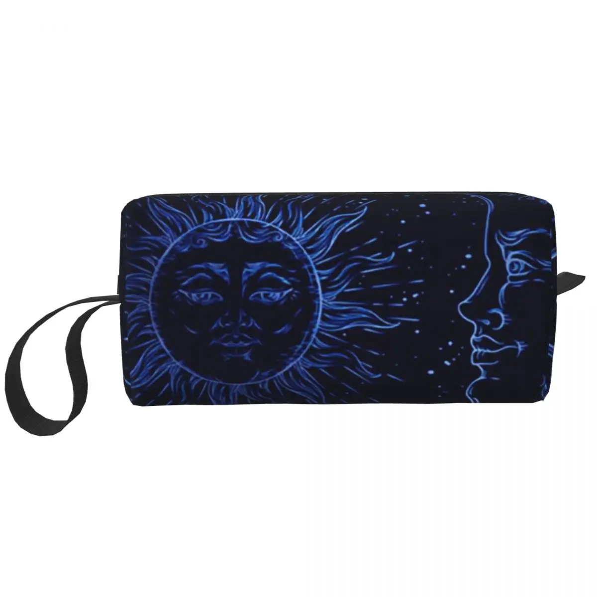 Celestial Mystic Esoteric Magic Sun Moon Pencil Case Pen For Kid Box Pencil Bag Stationery Supplies Travel Women Organizer Pouch