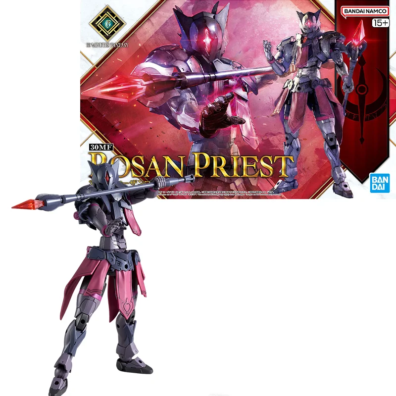 

Bandai Original 30MF 1/144 Anime ROSAN PRIEST Action Figure Assembly Model Toys Collectible Model Gifts for Children