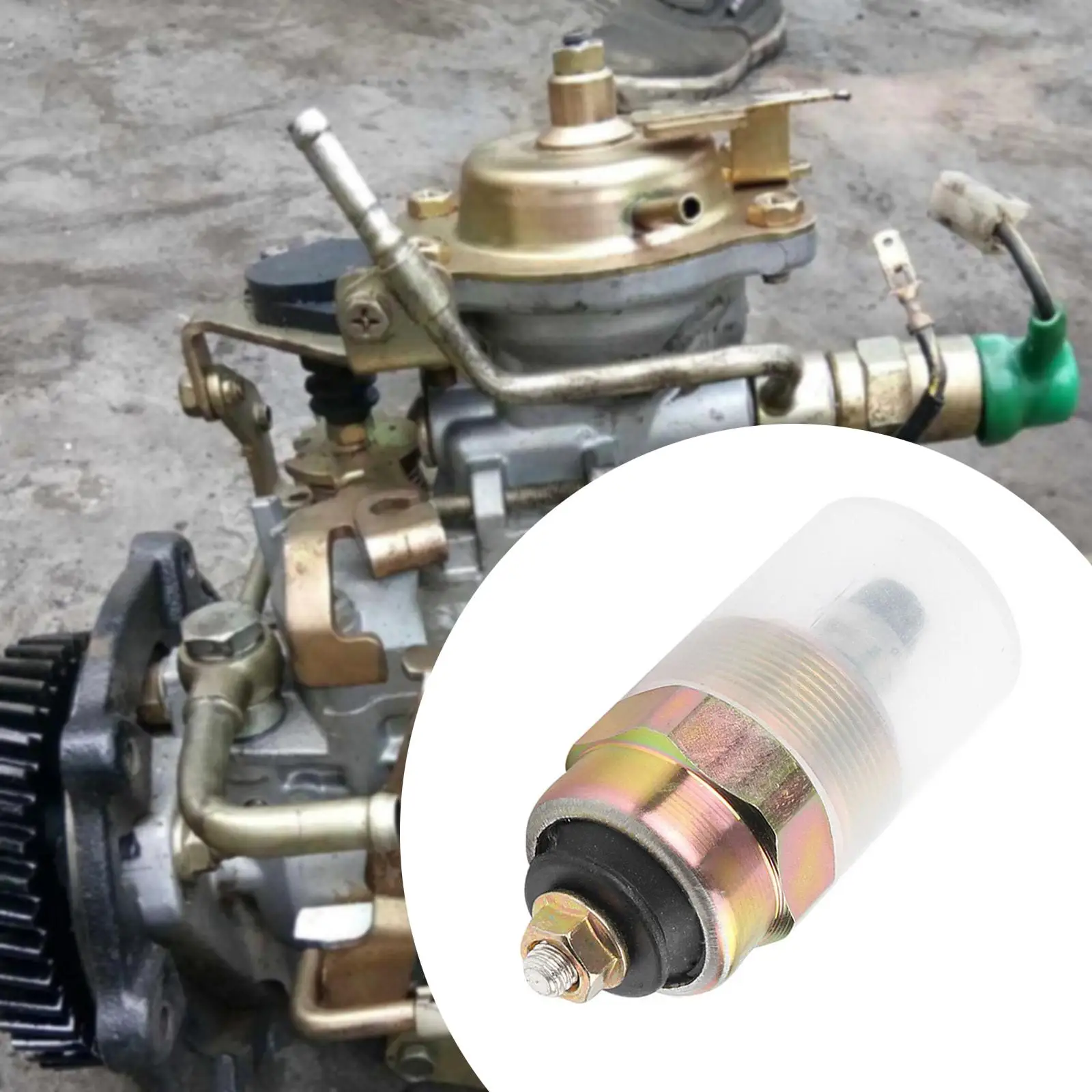 

12V Pump Shut Off Solenoid Switch 0330001015 Directly Replace for Iveco