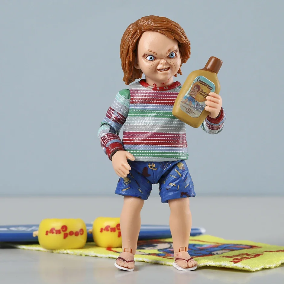 NECA Juego infantil Surf's Up Chucky Ultimate Figura de acción Modelo Juguete Colección de regalo Estatuilla