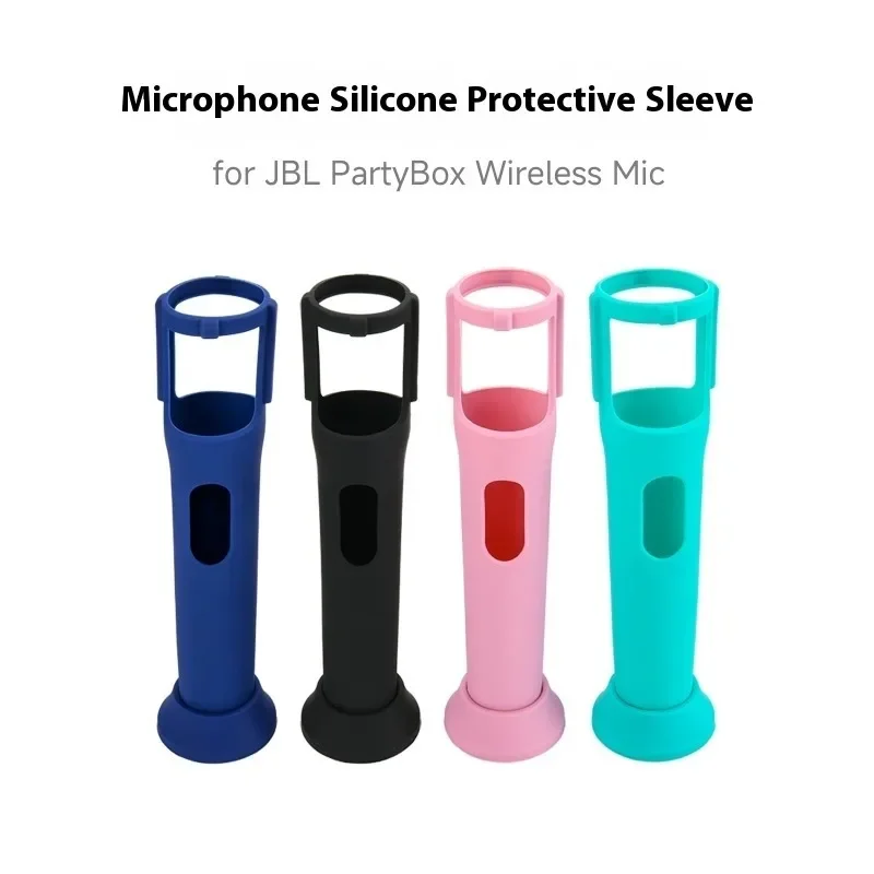 For JBL PartyBox Wireless Mic Silicone Case PartyBox Wireless Mic Microphone Case