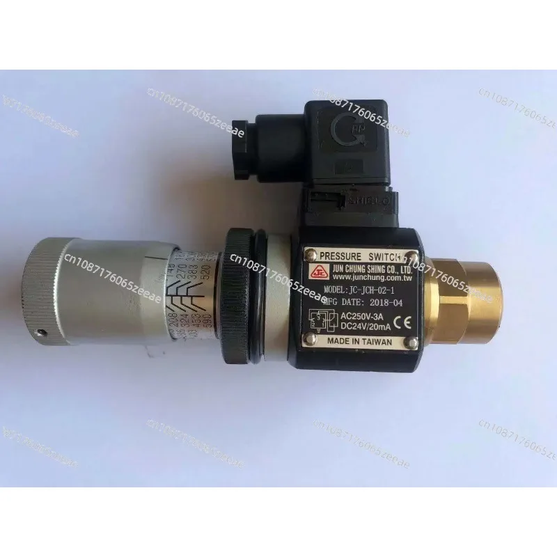 MODEL JC-JCS-02-N-1 JC-JCH-02-1 AC250V-3A DC24V/20mA Pressure Switch NLL PS-02L JCH Relay