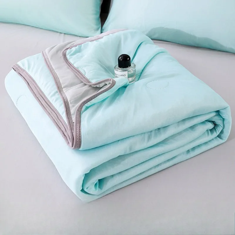 Summer Special Cooling Ice Silk Summer Cool Quilt Air Conditioner Quilt Dormitory Summer Quilt Thin Quilt Core Machine Washable
