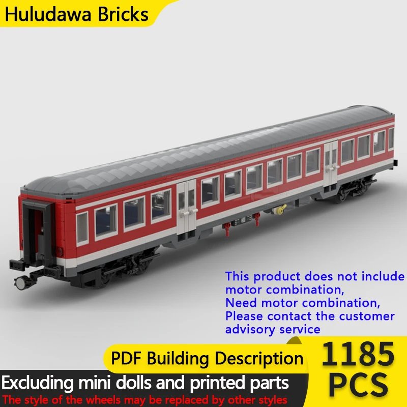 

Модель городской автомобиль MOC, строительные кирпичи, DB 8 Вт, грузовой поезд, вагон, модульная технология, детские праздничные подарки, сборка игрушек, костюм