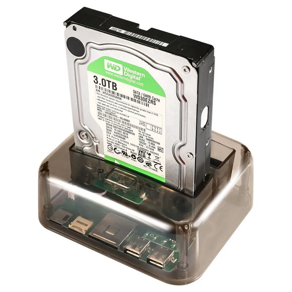 

Основание жесткого диска USB 3.0 к SATA/IDE 2,5 дюйма/3,5 дюйма для корпуса жесткого диска M2 TF SD-слот Док-станция для жесткого диска для ТВ-ноутбука