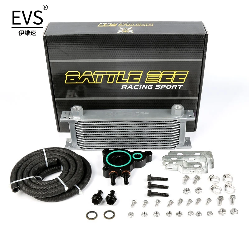 FC 1.8L City GN2 GM6 Jazz GK5 1.5L Transmission CVT 14 Rows Oil Cooler Kit CVTF ATF Gear Box coolant