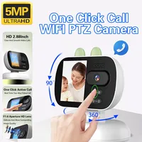 Video Call 360° PTZ Wifi Camera Indoor Baby Monitor Auto Tracking One-Click Video Call Surveillance Camera Security EseeCloud