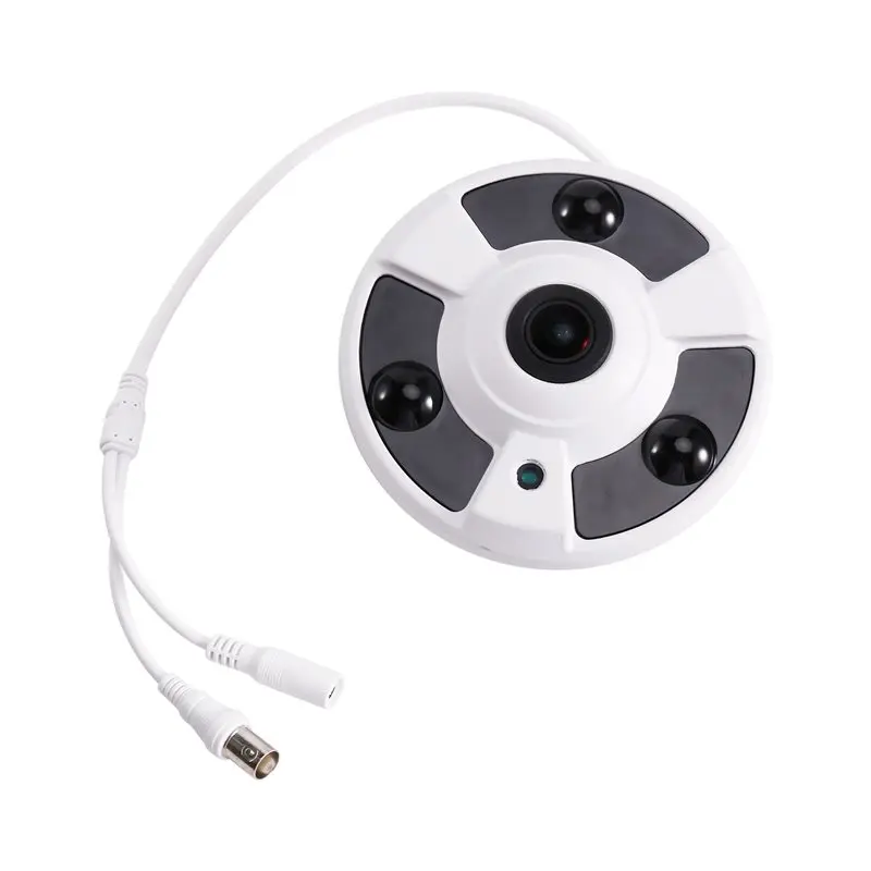 

FEDI-CCTV 2MP Day/Night Fisheye Dome Camera 180° Panoramic AHD Wide Angle View TVI CVI 4IN1 1.7Mm Lens Security