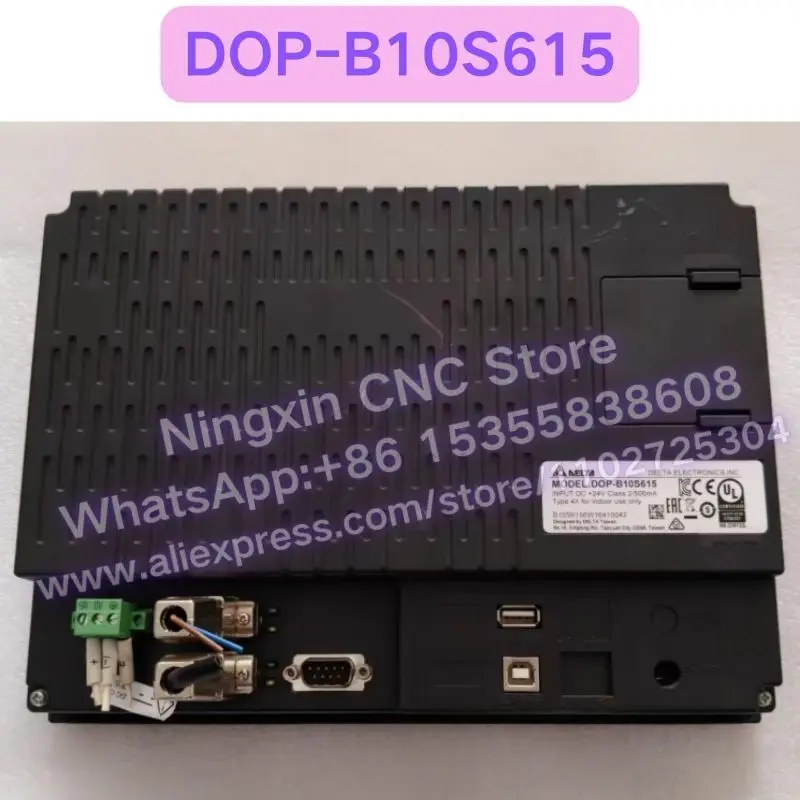 Second-hand DOP-B10S615 touch screen Functional test OK Fast delivery