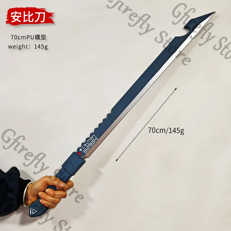

Anime Expo Zenless Zone Zero Anby Demara Cosplay Prop Model Plaything Weapon Decoration 70cm Weapons Metal Garage Kits Gift