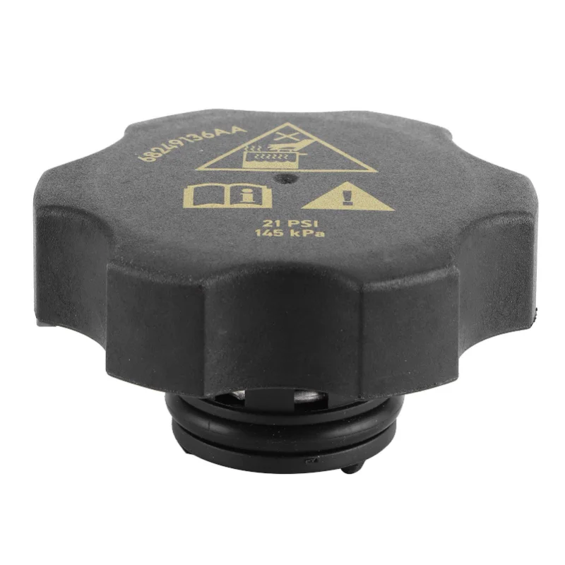 68249136AA Car Cooling Tank Expansion Tank Cover 145 Kpa for Chrysler Pacifica Dodge Durango Jeep Cherokee Compass Renegade Ram