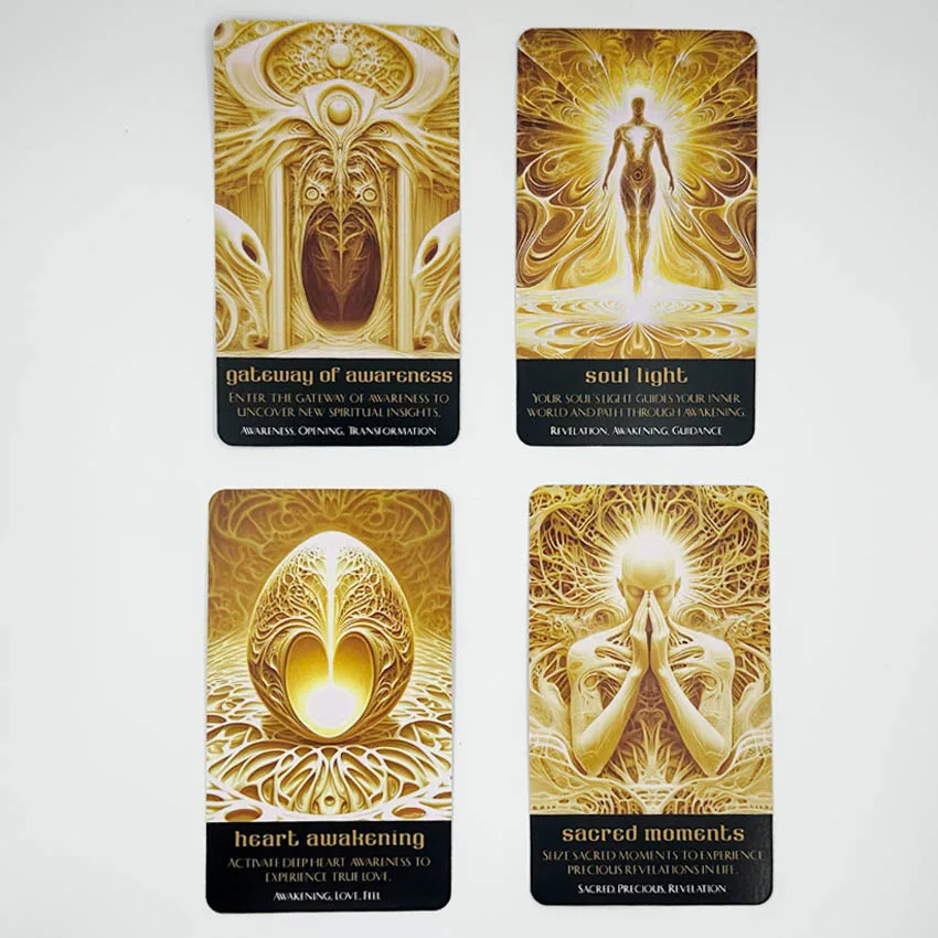 Soul Light Oracle Cards Games 12x7 cm