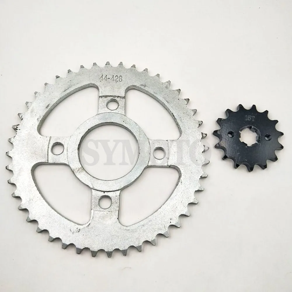 

Motorcycle Front & Rear Sprocket geartransmission For Yamaha TZR125 TZR 125 (Chain 428)