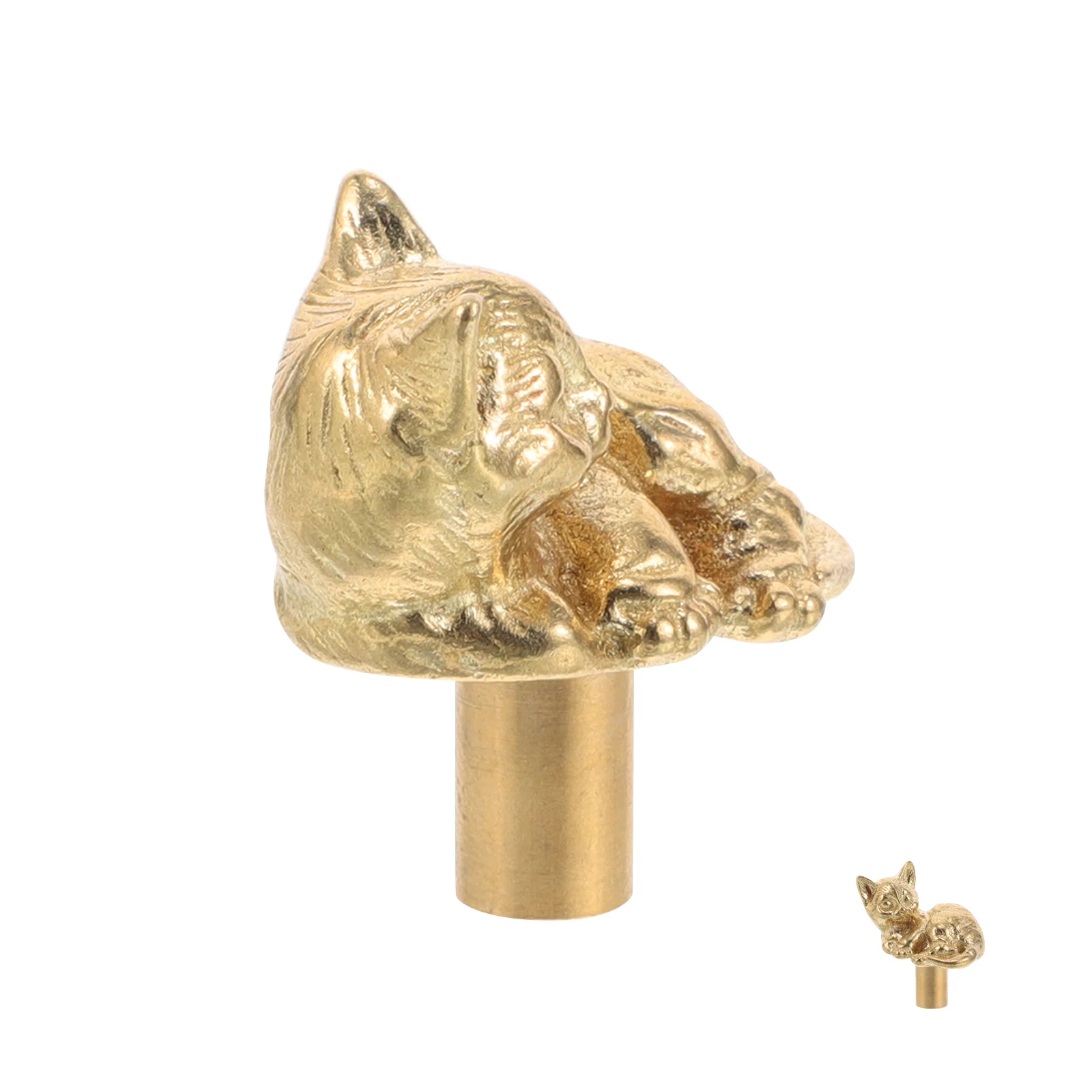 

Door Handle Copper Pull Knob for Cupboards Drawers Vintage Hardware Smooth Finish Easy Install Cabinet