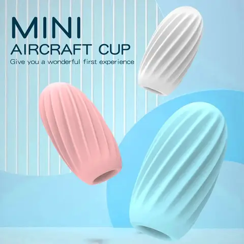 Realistic Vagina Anal Masturbator Cup Male Soft Tight Portable Pocket Adult sexx Toy for Men Erotic Masturbation Use Airplane Cup