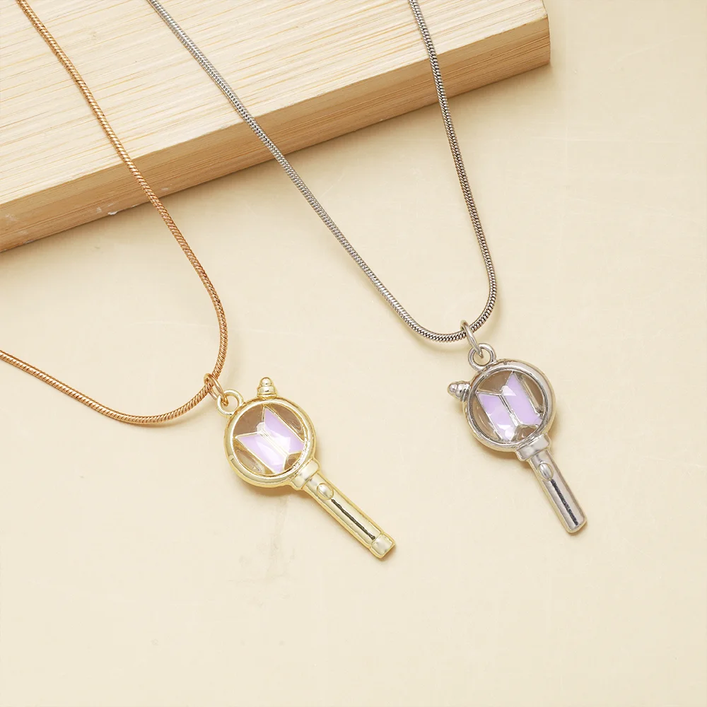 New Fans Support Purple Necklace Bracelet Pendant Earrings ARIRANG V Jung Kook Jimin Favorite Cosplay Jewelry Accessories Gifts