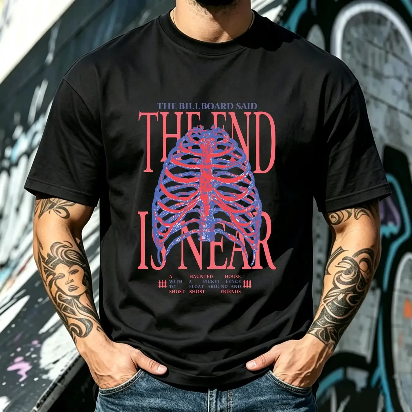 washed T Shirt Phoebe Bridgers I Know The End Vintage Retro rock music W02019 vintage Washed Casual graphic Versatile