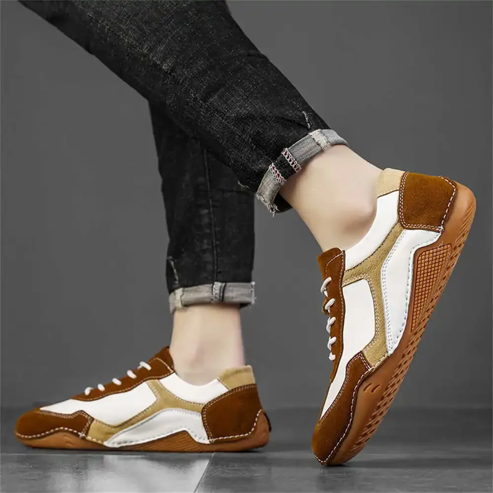 Plus Size Cow Skin Designer Casual Sneakers For Men Black Men\'s Gold Shoes Sports Luxury Sneachers Donna Offers Tensi