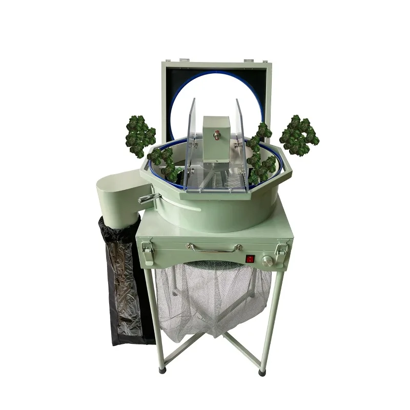 Stainless Steel Triple Fan Blades Cutter, Dynamic, Balanced, 2in 1, Automatic, Hemp Trimmer, 18 Inch