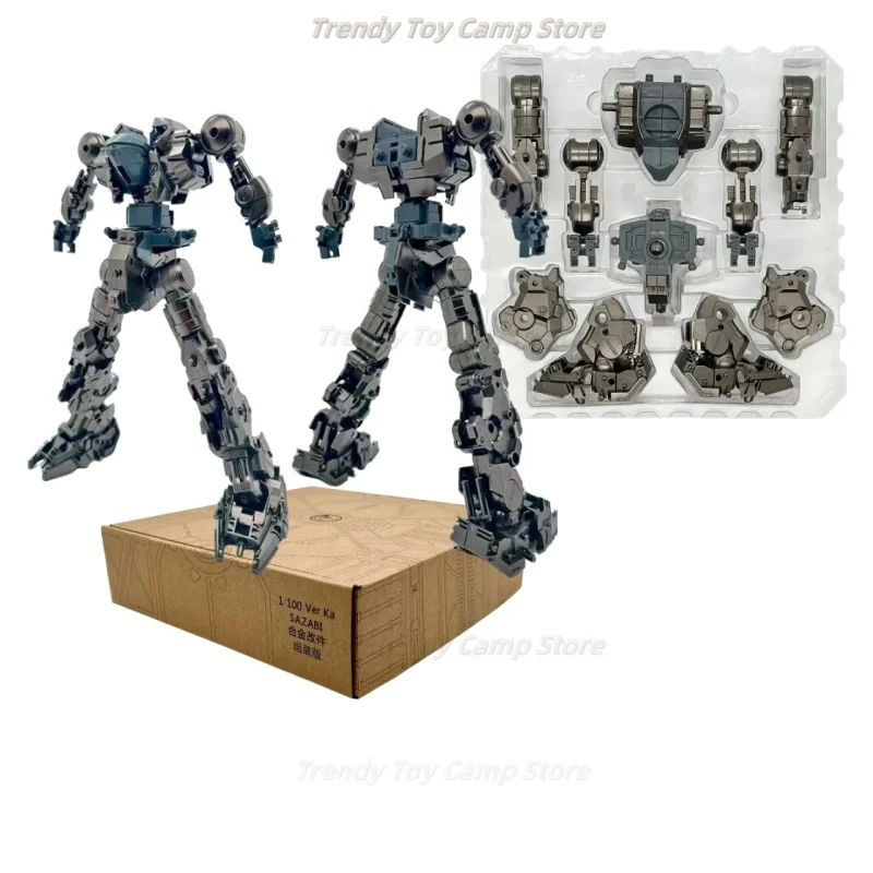 

MG 1/100 Sazabi Ver Ka Сплав Скелет Msn-04 Механические аксессуары Готовый скелет Сборочные модели Коллекционные игрушки Индивидуальные подарки