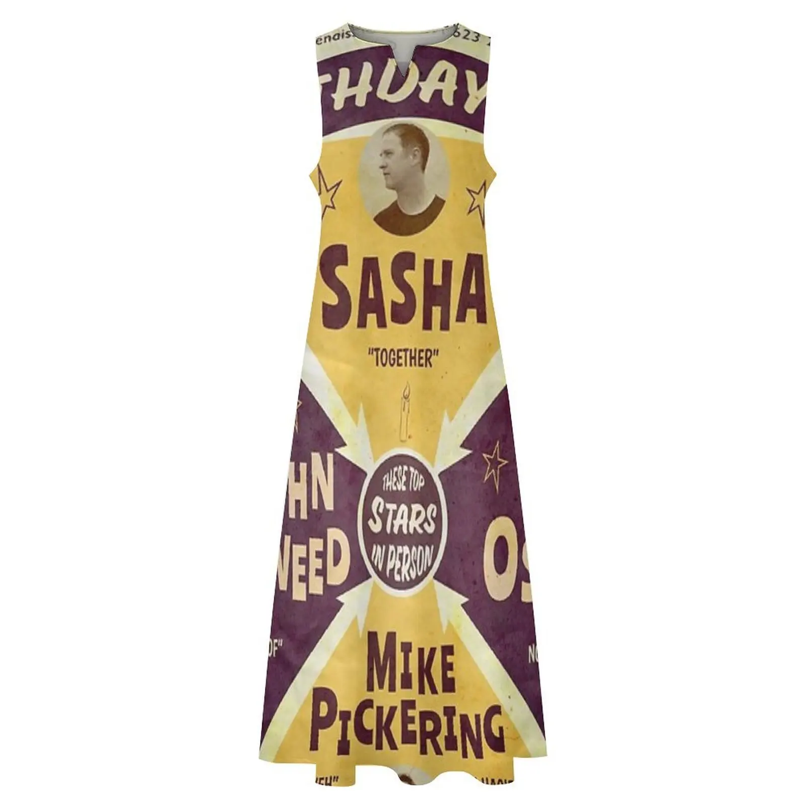 عصر النهضة نوتينغهام 1st عيد ميلاد 1993 ساشا جون Digweed مايك المنتقى إيان أوسيا فستان طويل ملابس فساتين السهرة للسيدات #3