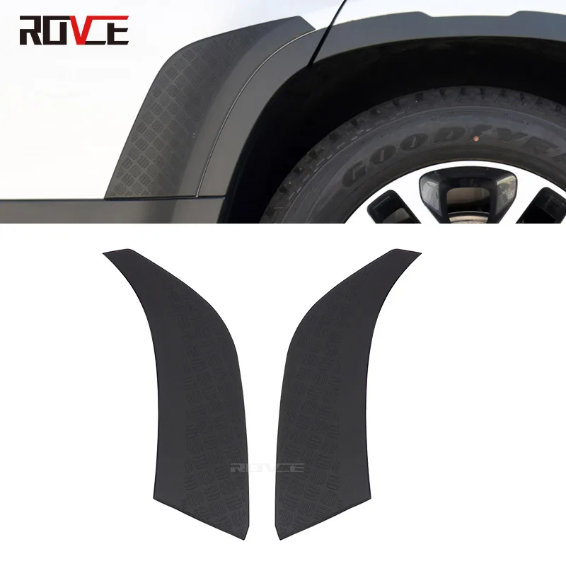 

ROVCE Rear Side Anti-scratch Protection Board Fit For Land Rover Defender 2020 2021 2022 Matte Black Carbon Fiber Style