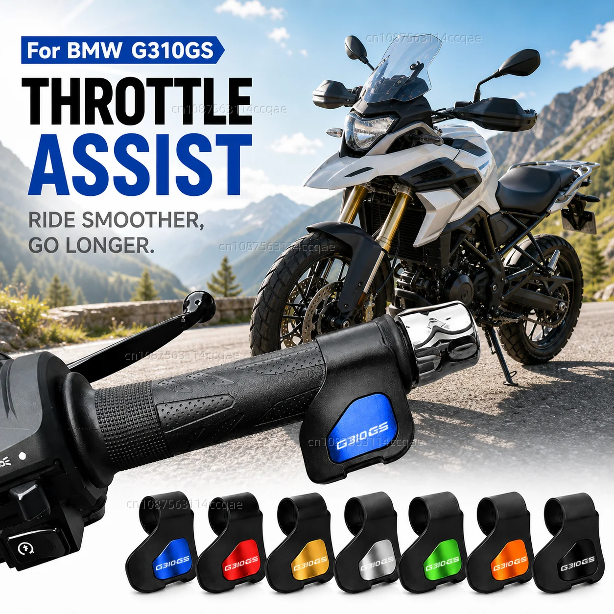 

For BMW G310GS G 310GS G 310 GS 2017-2021 Motorcycle Throttle Assistant Clip Labor Saver Acceleration Labor-saving Auxiliary CNC
