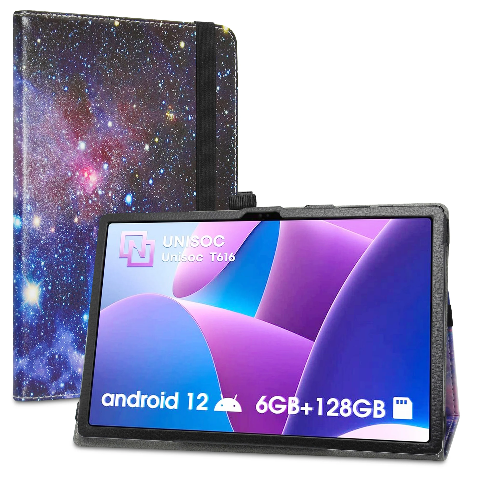 

Case For CHUWI HiPad XPro 10.51" Tablet Folding Cover with Elastic Closure