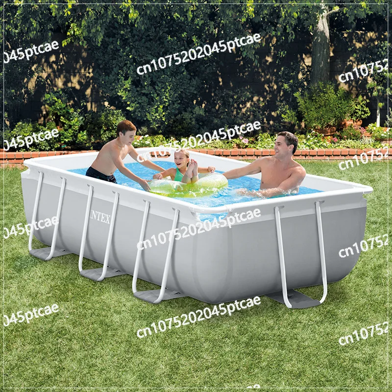 

26784 Stand Children Adult Swimming Pool Family Swimming Pool Outdoor Mobile Pool Fish
