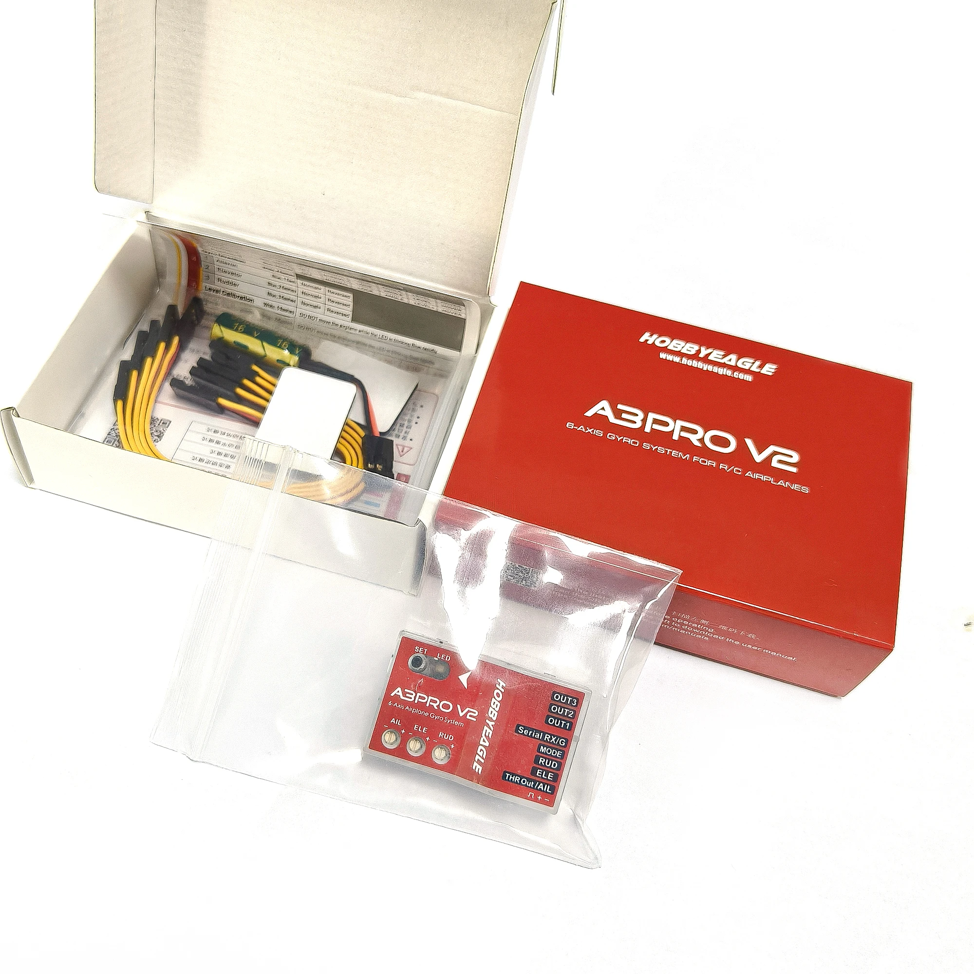 HobbyEagle A3 Pro V2  6Axis Airplane Gyro & Stabilizer
