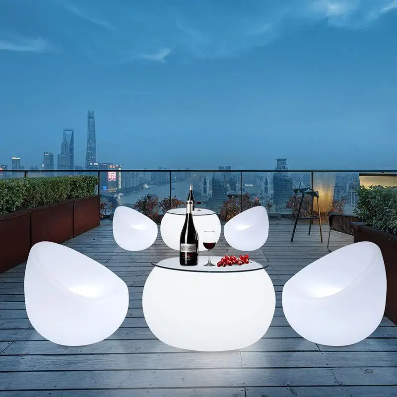 Luminous bar tables and chairs Qing bar tables and chairs outdoor network Berry Bros. & Rudd tables and chairs combination