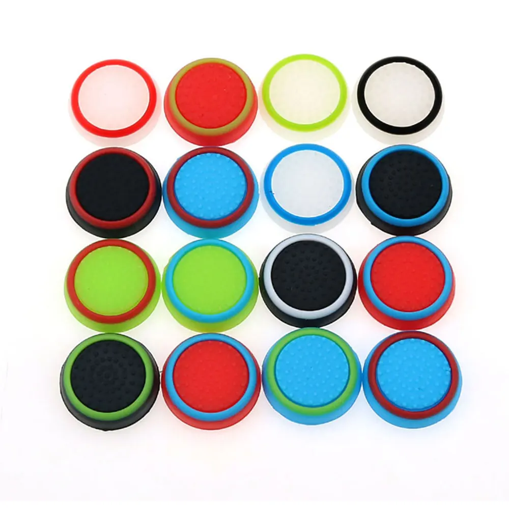 JCD 1piece Non-slip Silicone Thumb Stick Grip Cap for PS3 PS4 PS5 for Xbox 360 / Xbox one Game Controllers Analog Joystick Cover