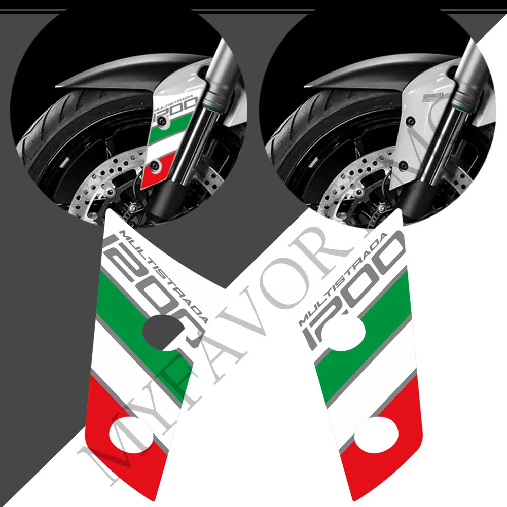 Adesivi per serbatoio per Ducati MULTISTRADA 1200 S Grips Gas Kit olio combustibile Protezione per ginocchio Carenatura Parafango 1200S Spot Merci Decalcomanie