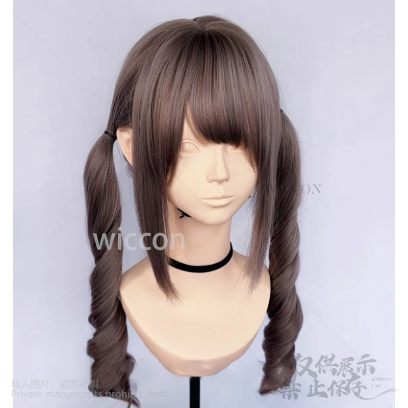 أنيمي Nyashka كوس اليابانية جيراي كي الفتيات تأثيري شعر مستعار اصطناعي لوليتا جميل الحلو Y2K عناقيد حفلة الهالوين كوس JK أغطية الرأس