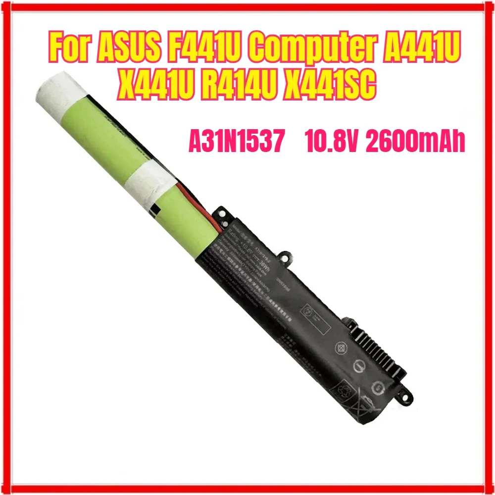 SWZY High Quality Laptop Battery A31N1537 for ASUS F441U Computer A441U X441U R414U X441SC Battery Replacement